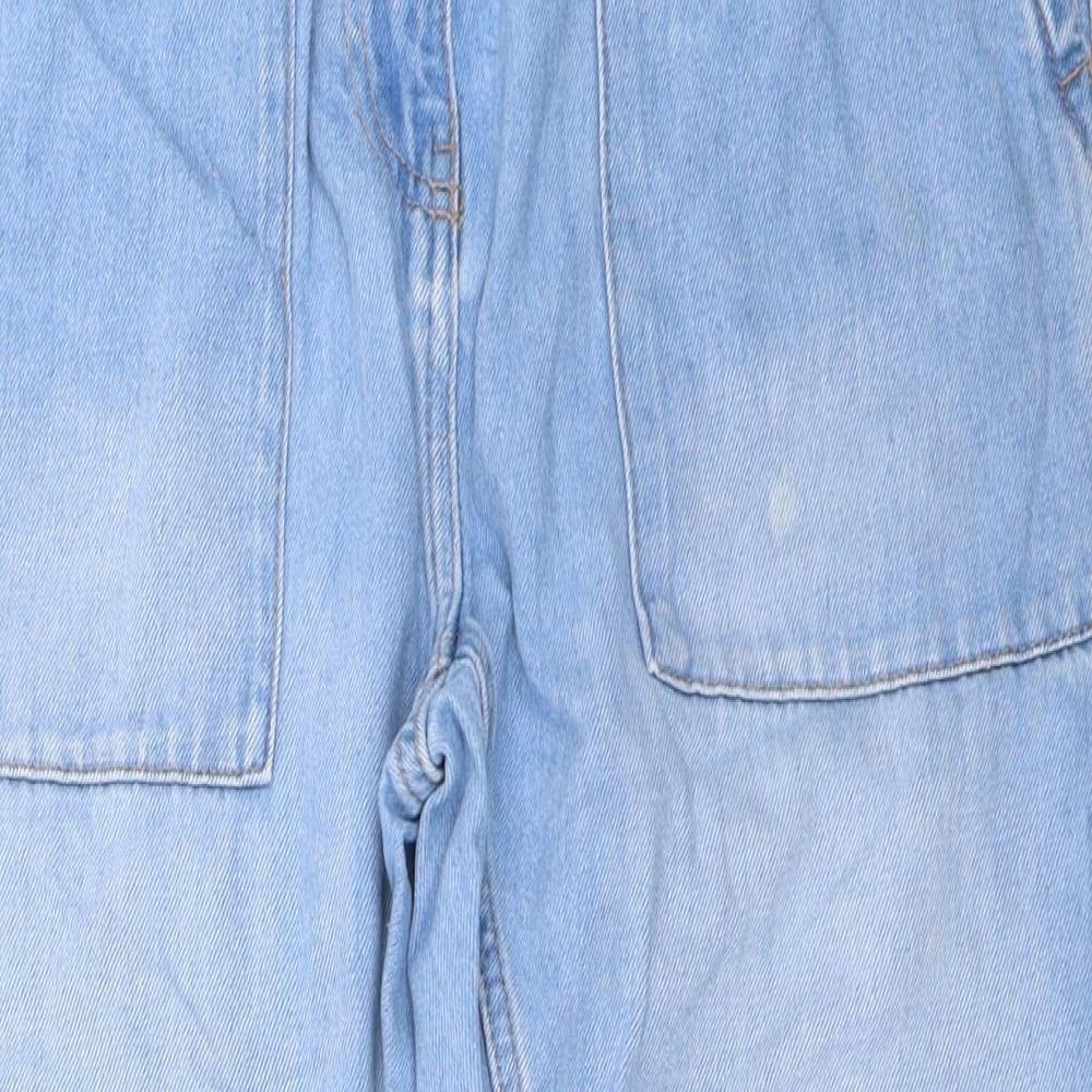 NEXT Womens Blue  Denim Straight Jeans Size 12 L25 in