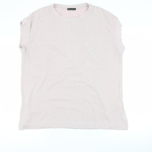 Zara Womens Pink   Pullover Jumper Size M