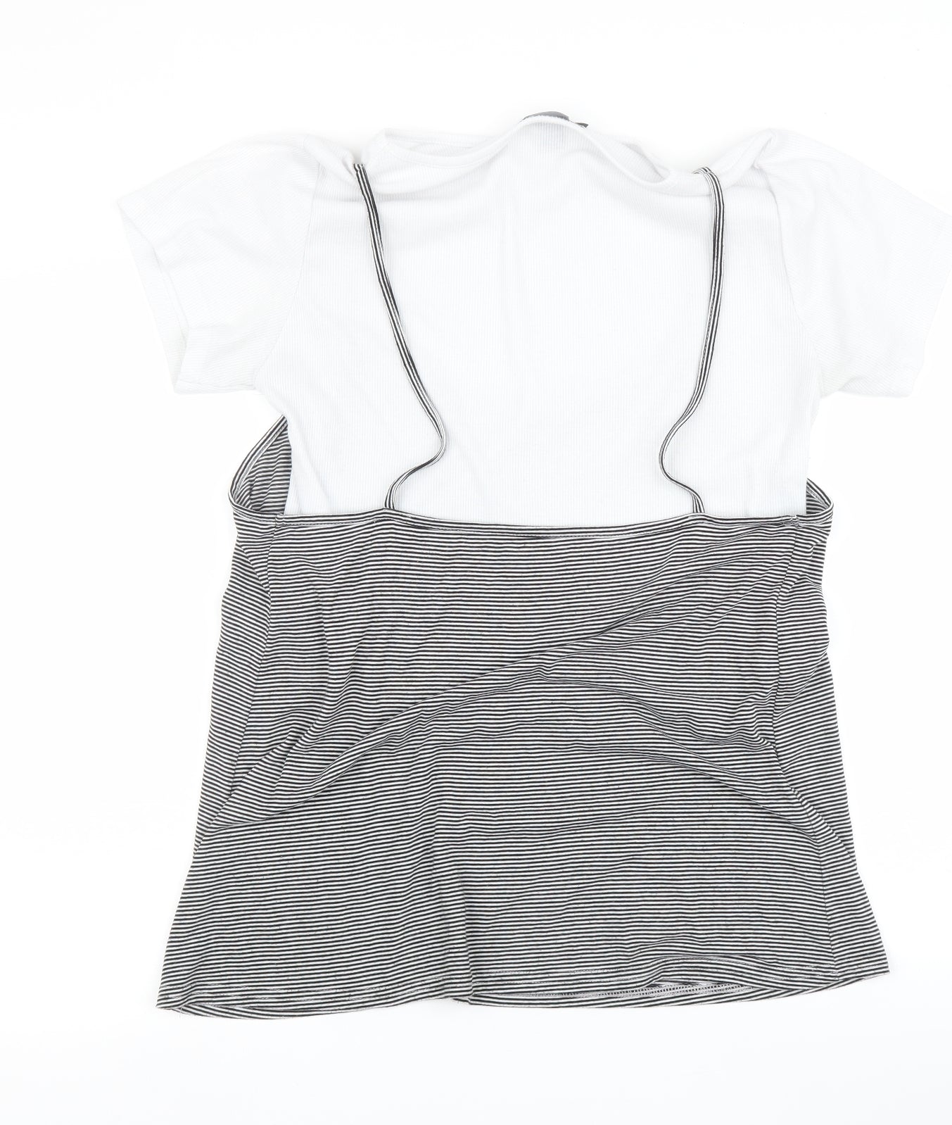 Atmosphere Womens Multicoloured Striped  Basic T-Shirt Size 14