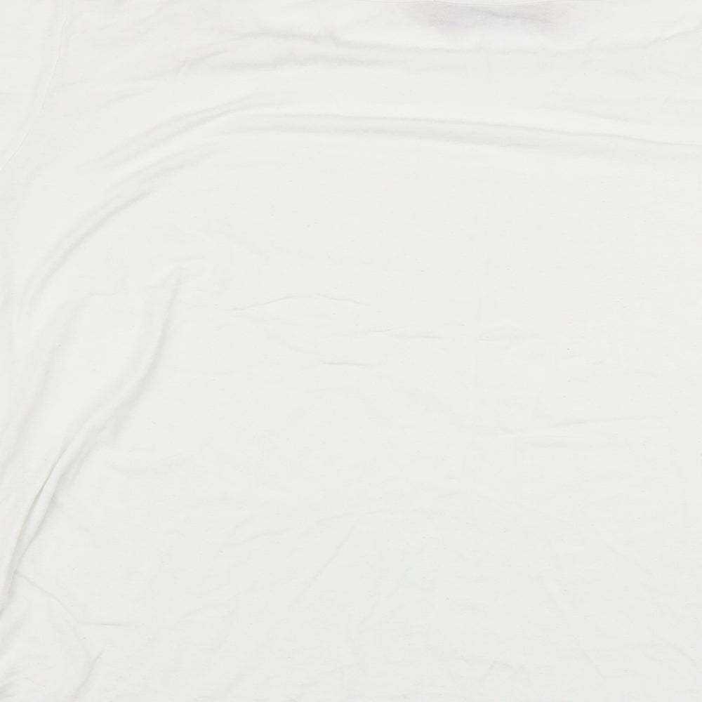 Boohoo Womens Silver   Basic T-Shirt Size 12