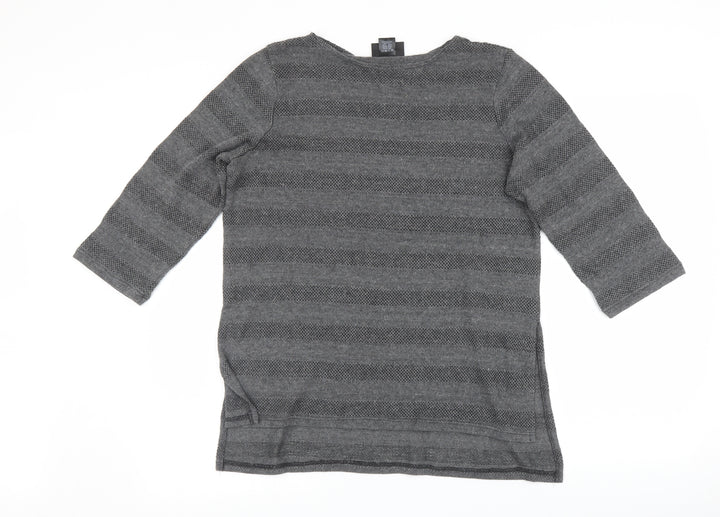 Attitudes Womens Grey Pullover Jumper Size L