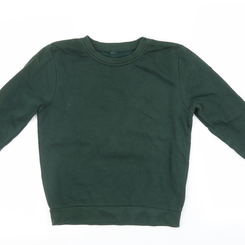 George Boys Green   Pullover Sweatshirt Size 7-8 Years