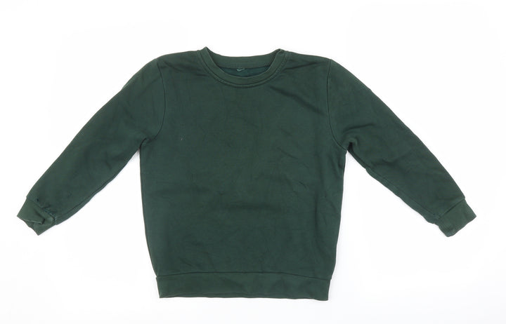 George Boys Green   Pullover Sweatshirt Size 7-8 Years