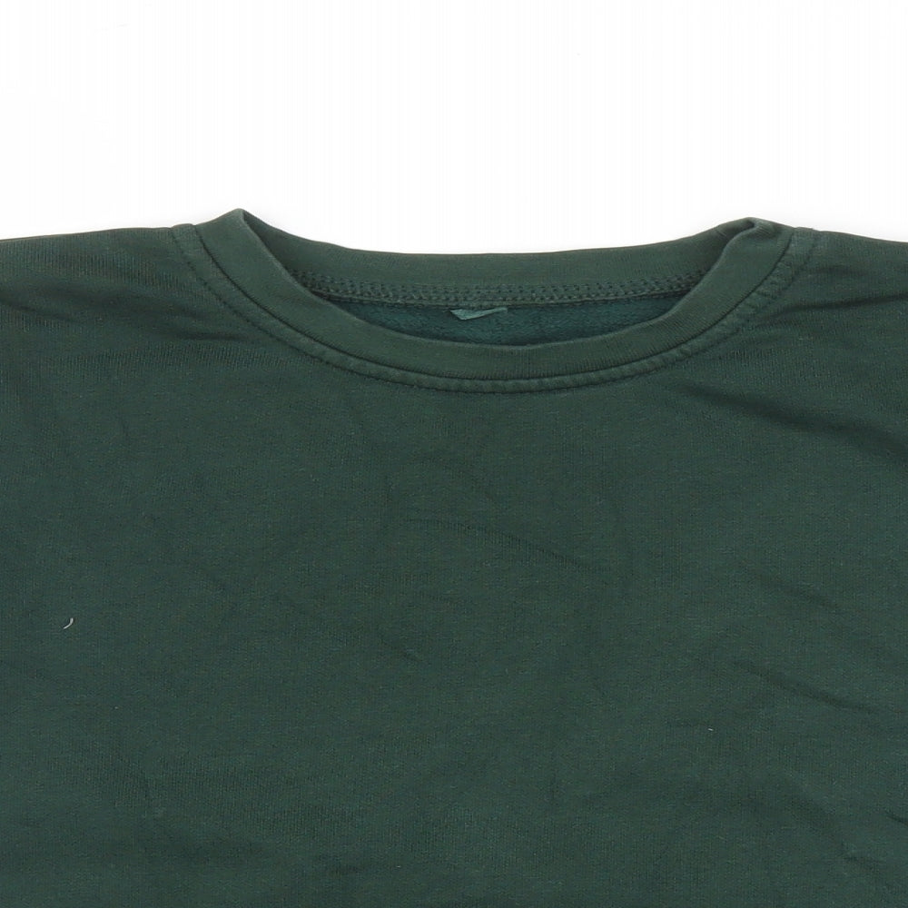 George Boys Green   Pullover Sweatshirt Size 7-8 Years