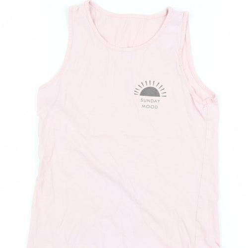 George Girls Pink   Basic Tank Size 10-11 Years
