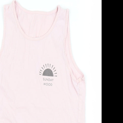 George Girls Pink   Basic Tank Size 10-11 Years