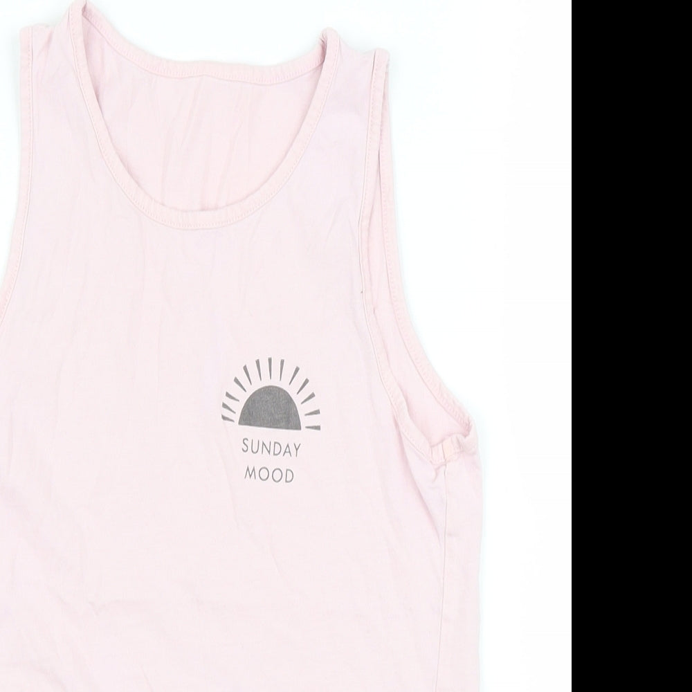 George Girls Pink   Basic Tank Size 10-11 Years