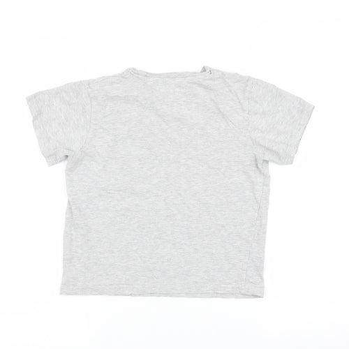 Primark Boys Grey   Basic T-Shirt Size 9-10 Years