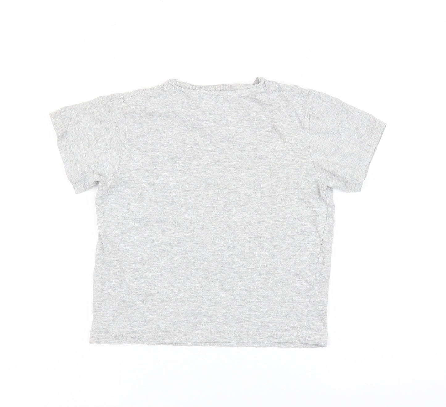 Primark Boys Grey   Basic T-Shirt Size 9-10 Years