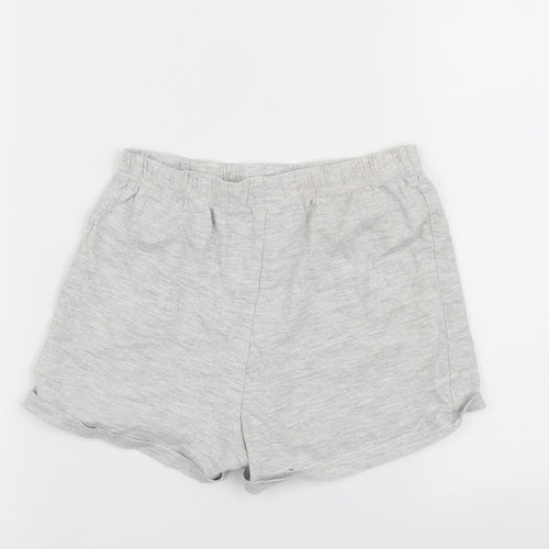 George Girls Grey Solid  Top Pyjama Pants Size 7-8 Years