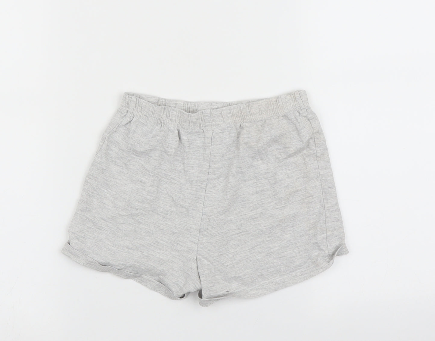 George Girls Grey Solid  Top Pyjama Pants Size 7-8 Years