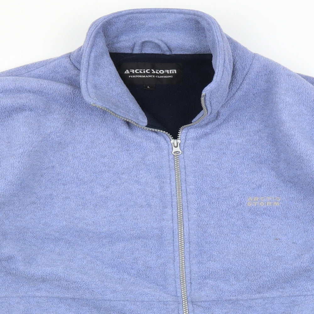arctic storm Womens Purple   Full Zip Jumper Size L