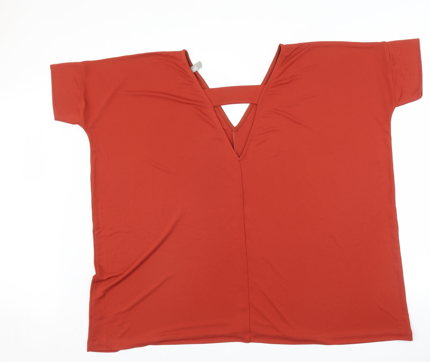 ASOS Womens Red   Basic Blouse Size 8