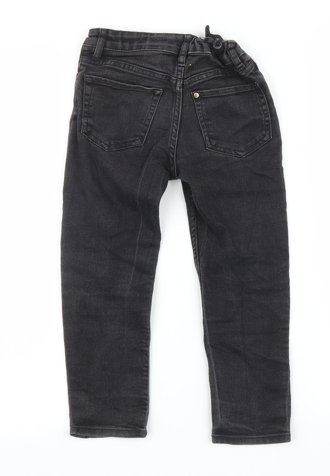 H&M Boys Black   Skinny Jeans Size 4-5 Years