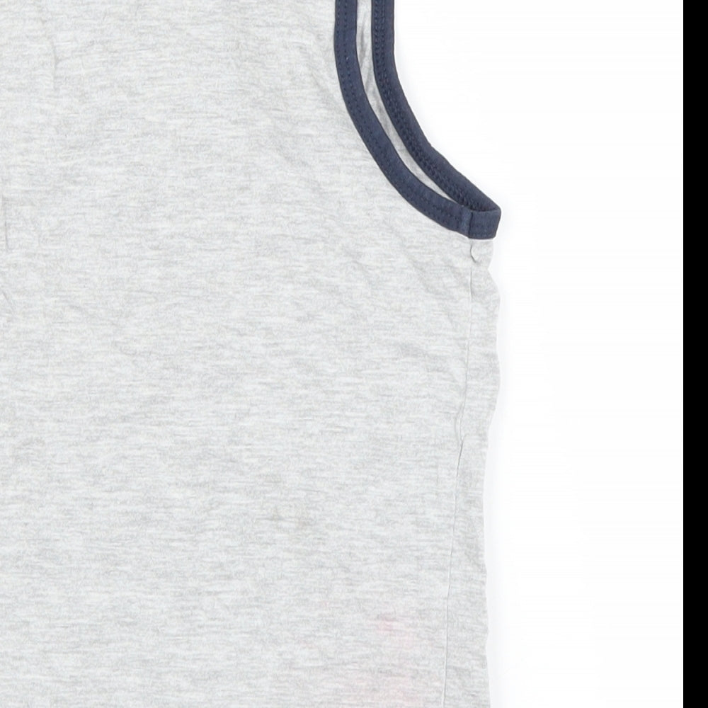 F&F Boys Grey   Basic Tank Size 18-24 Months