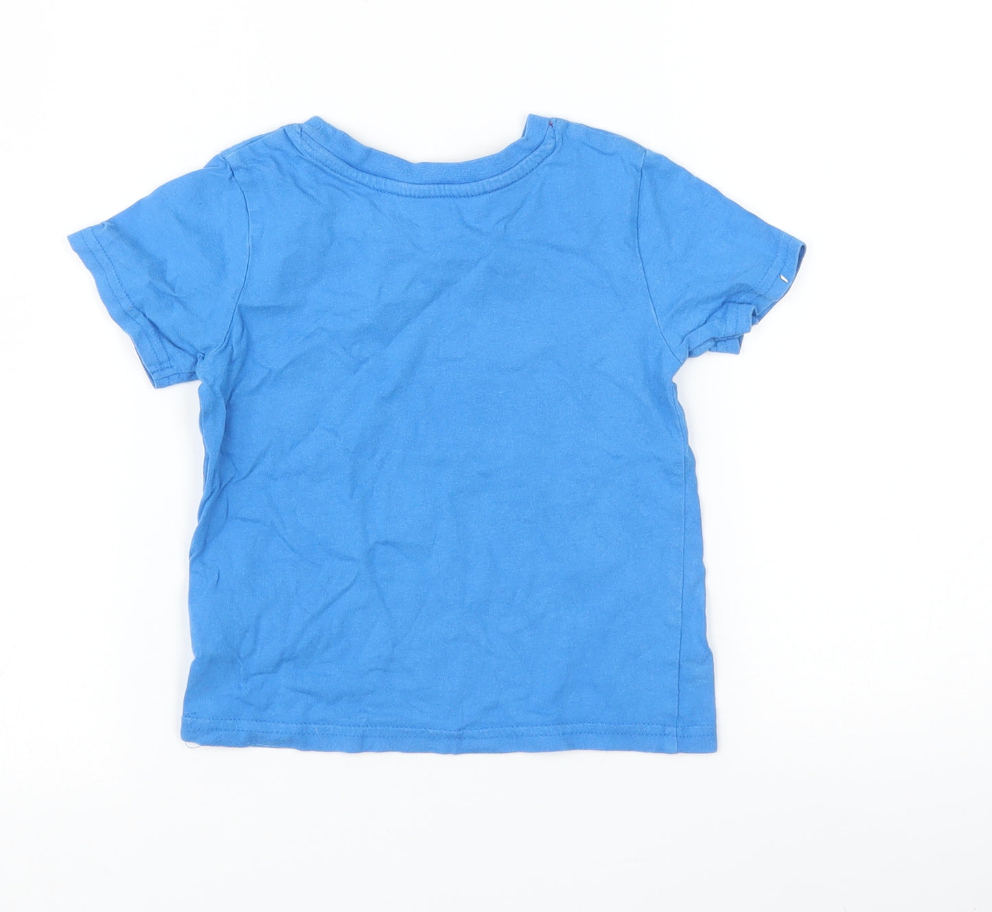 Mini Rebel Boys Black   Basic T-Shirt Size 2-3 Years