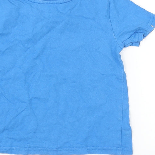 Mini Rebel Boys Black   Basic T-Shirt Size 2-3 Years