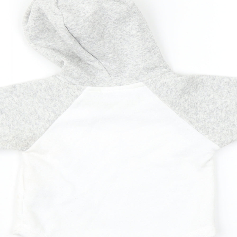 Watch Me Grow Baby Grey   Pullover Jumper Size 6-9 Months