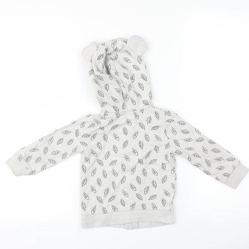 Disney Baby Baby Grey   Full Zip Jumper Size 12-18 Months