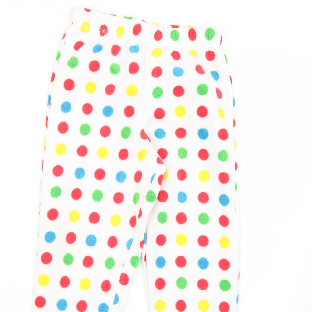 George Girls Multicoloured Polka Dot   Pyjama Pants Size 5-6 Years