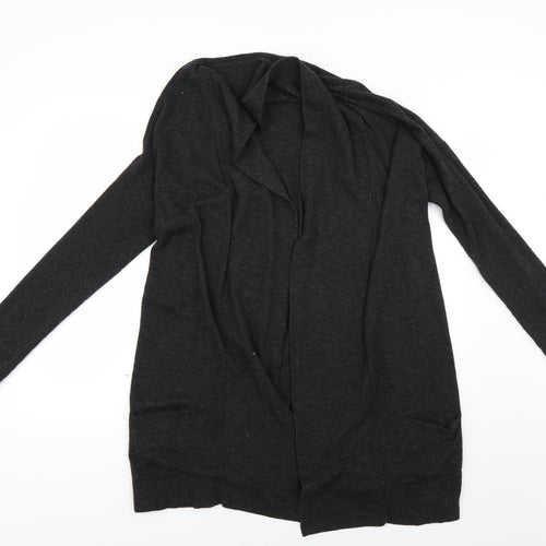 Amaryllis Womens Grey   Cardigan Jumper Size S