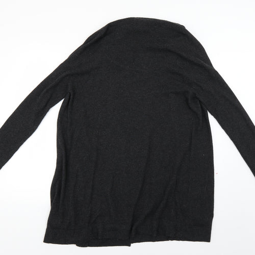 Amaryllis Womens Grey   Cardigan Jumper Size S