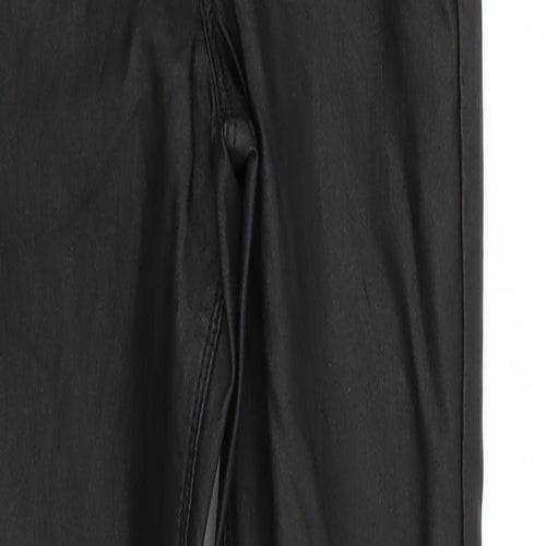 Denim & Co. Womens Black   Skinny Jeans Size 4 L28 in