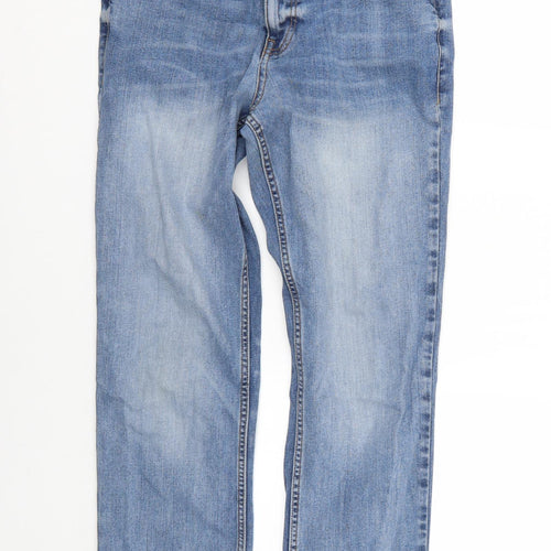 Preworn Mens Blue   Straight Jeans Size 32 L26 in