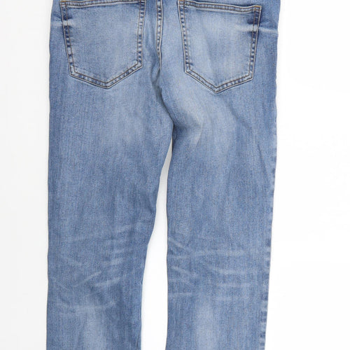 Preworn Mens Blue   Straight Jeans Size 32 L26 in