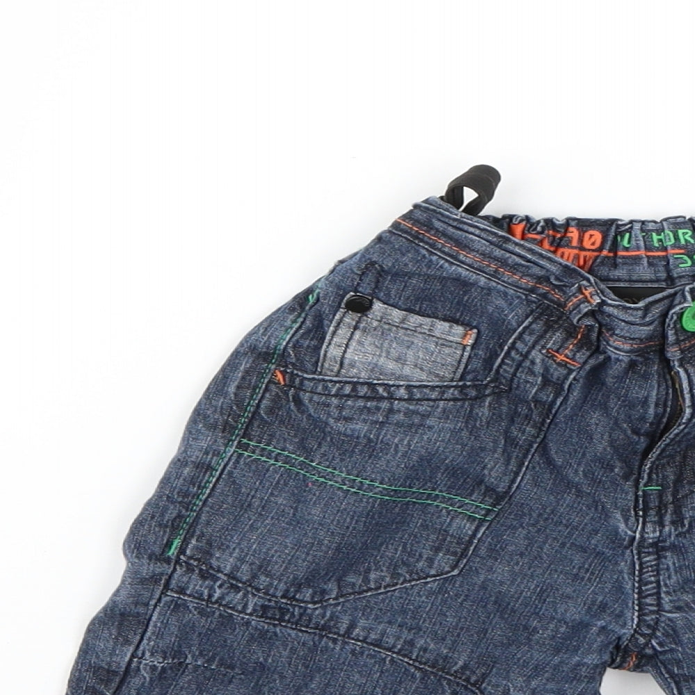NEXT Girls Blue   Cropped Jeans Size 4 Years