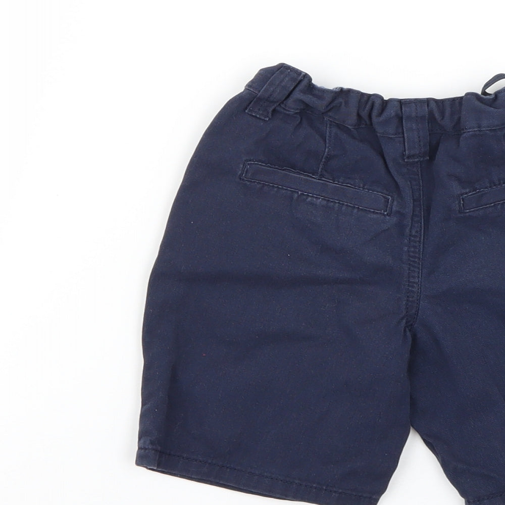 Denim & Co. Boys Blue   Chino Shorts Size 3-4 Years