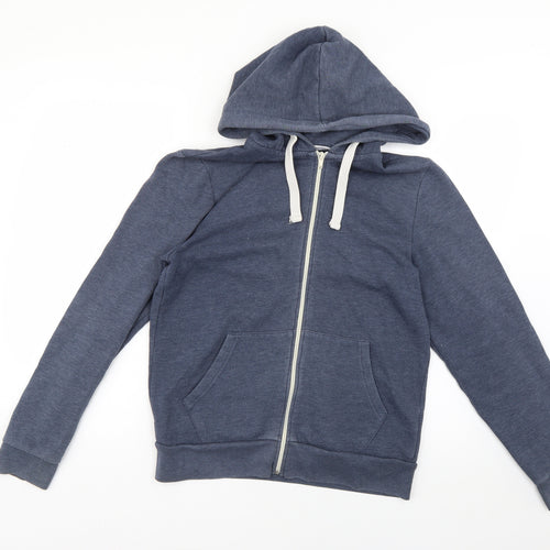 Burton Mens Blue   Full Zip Hoodie Size S