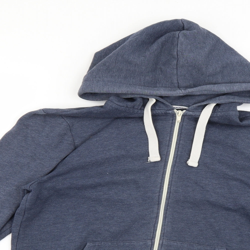 Burton Mens Blue   Full Zip Hoodie Size S