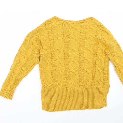 Preworn Womens Orange   Pullover Jumper Size 8