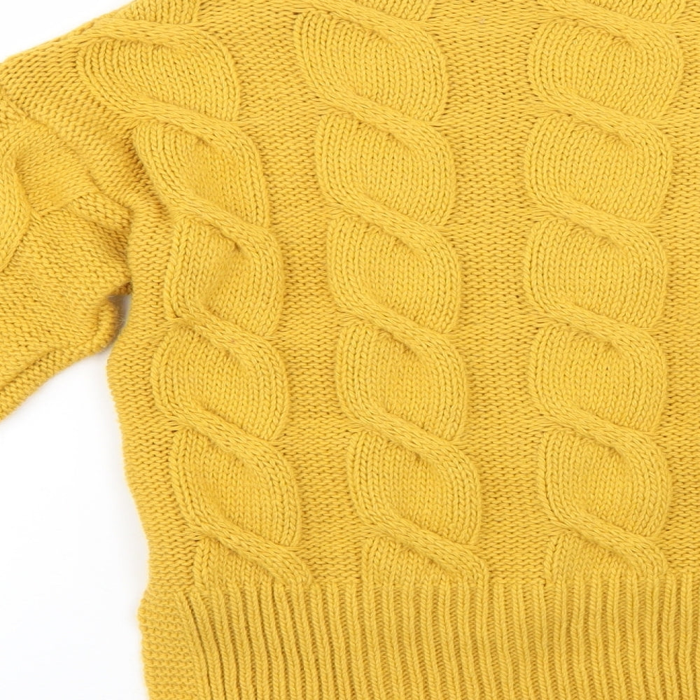 Preworn Womens Orange   Pullover Jumper Size 8