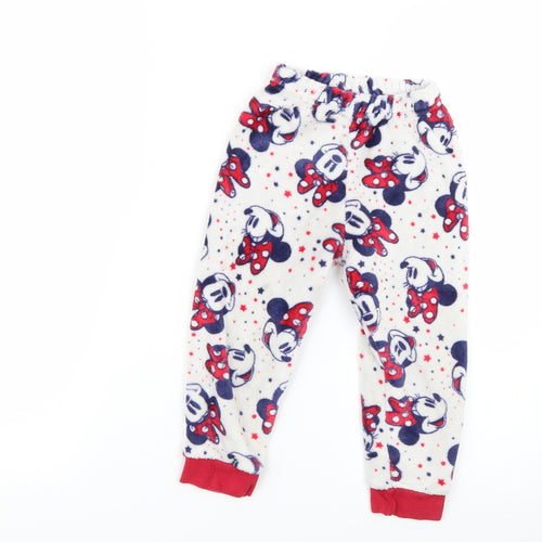 minnie mouse Boys Multicoloured Geometric   Pyjama Pants Size 2-3 Years