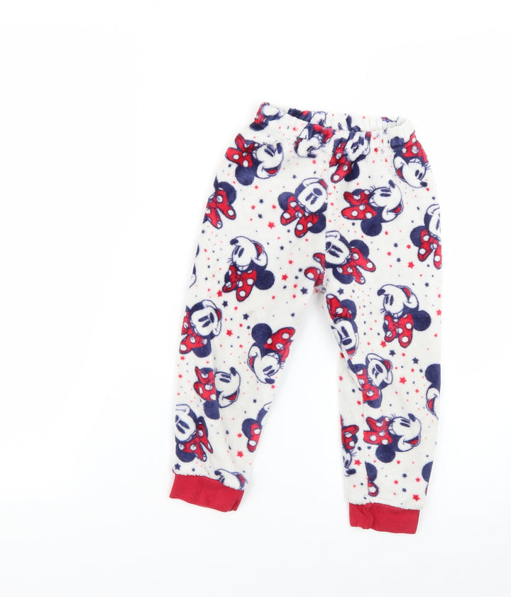 minnie mouse Boys Multicoloured Geometric Pyjama Pants Size 2-3 Years