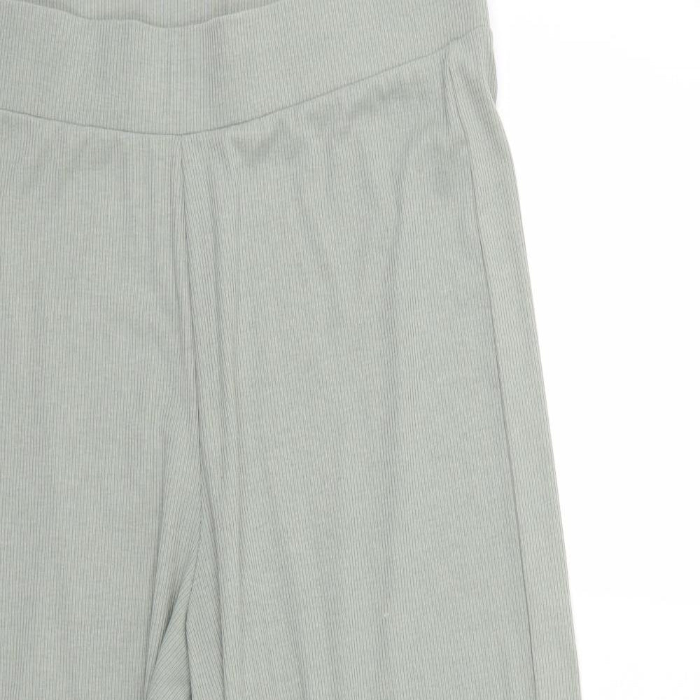 F&F Womens Green   Cropped Trousers Size 16 L23 in