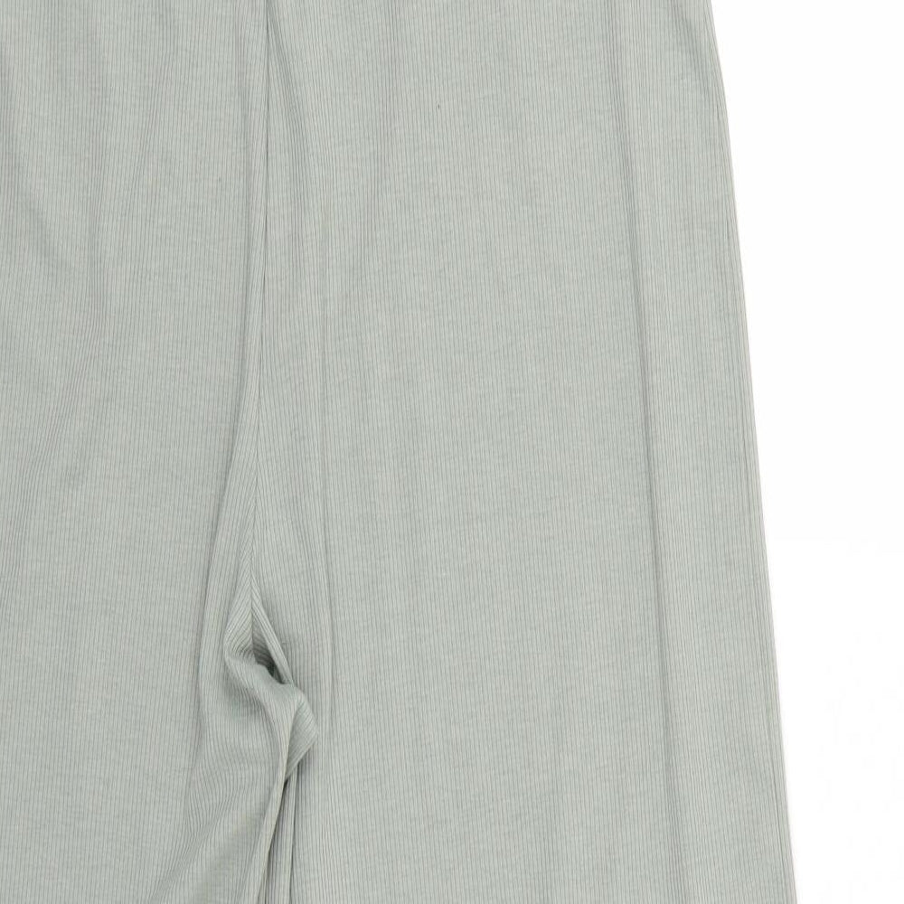 F&F Womens Green   Cropped Trousers Size 16 L23 in