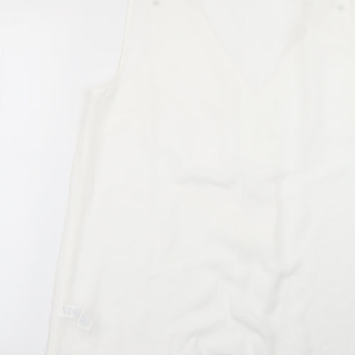 F&F Womens White   Basic Blouse Size 14