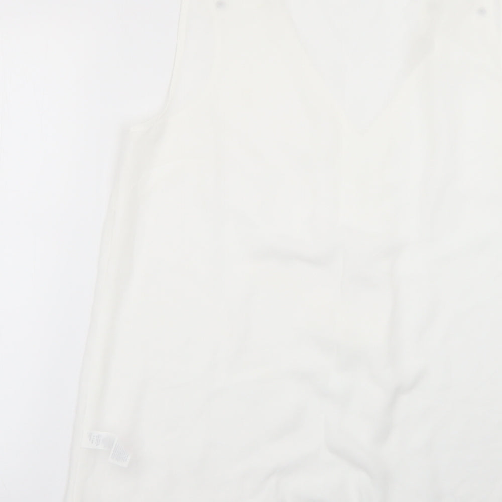 F&F Womens White   Basic Blouse Size 14