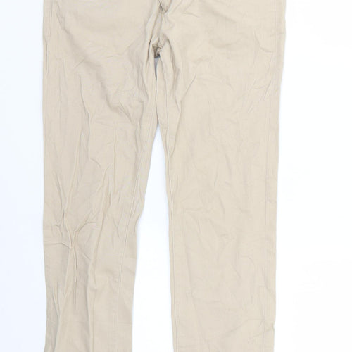 sunbird Mens Beige   Chino Trousers Size 26 L25 in