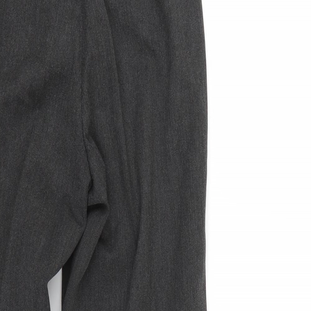 amazing Womens Grey   Trousers  Size 12 L28 in