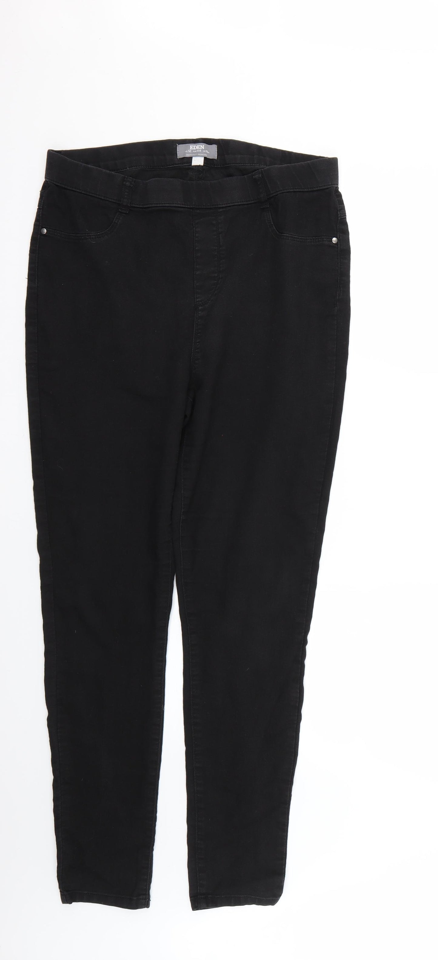Eden Womens Black   Jegging Jeans Size 16 L28 in