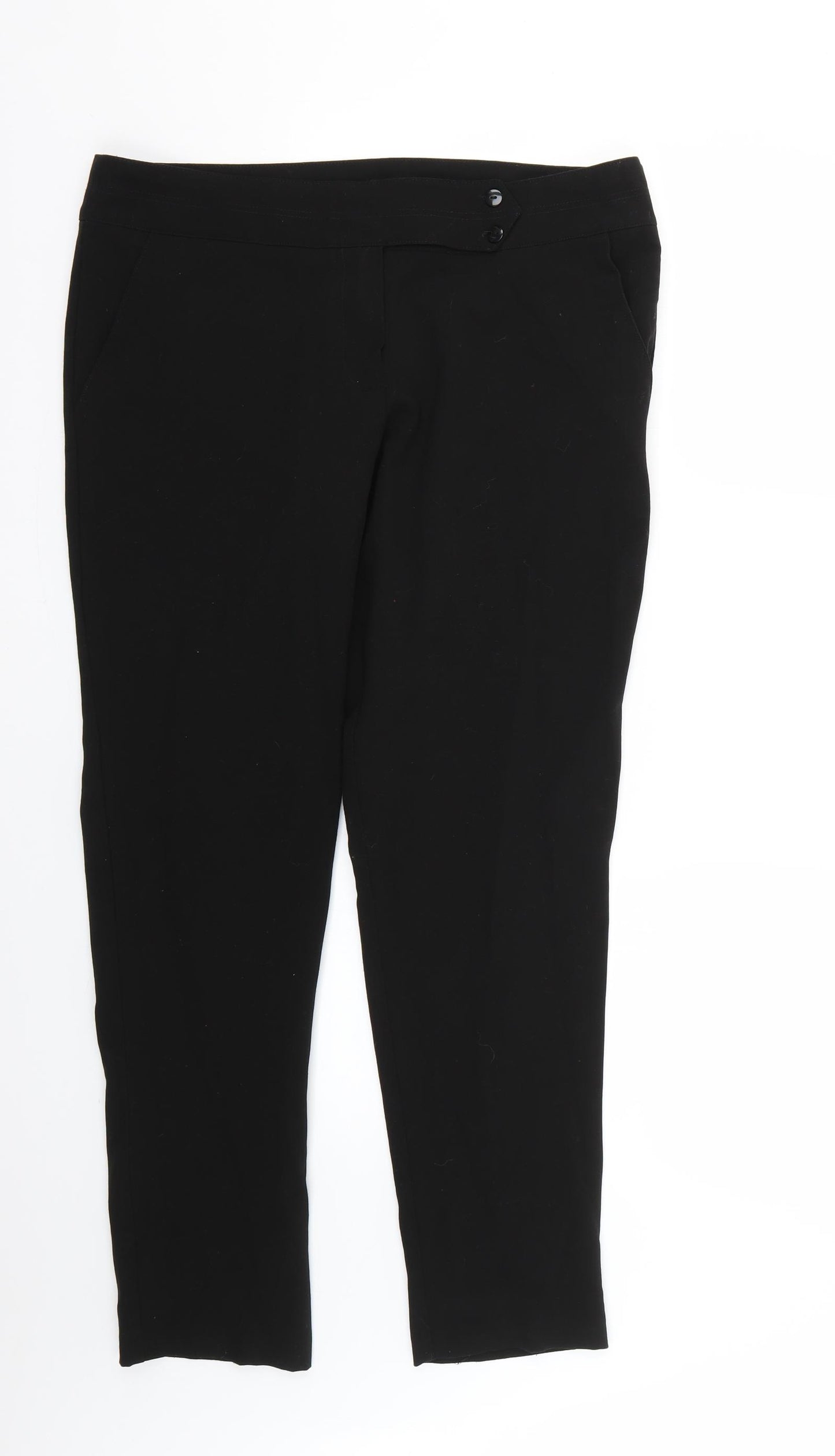 Dean Mens Black   Trousers  Size 30 L28 in