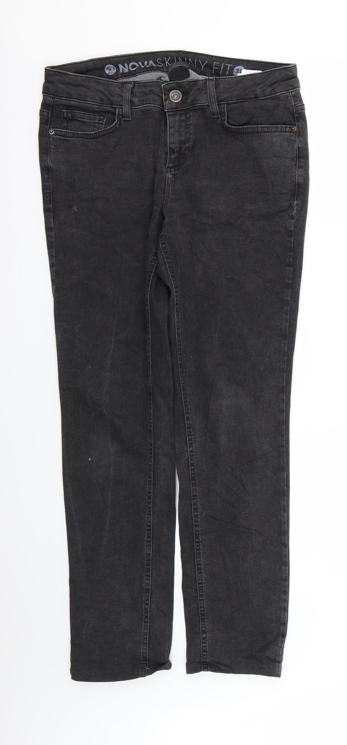 NOVA Mens Black   Skinny Jeans Size 31 L29 in