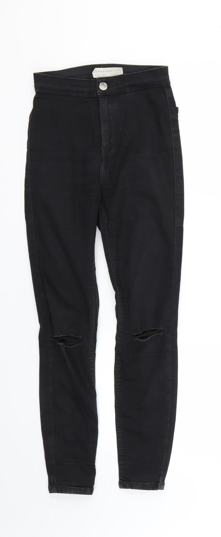 Topshop Mens Black   Skinny Jeans Size 25 in L24 in