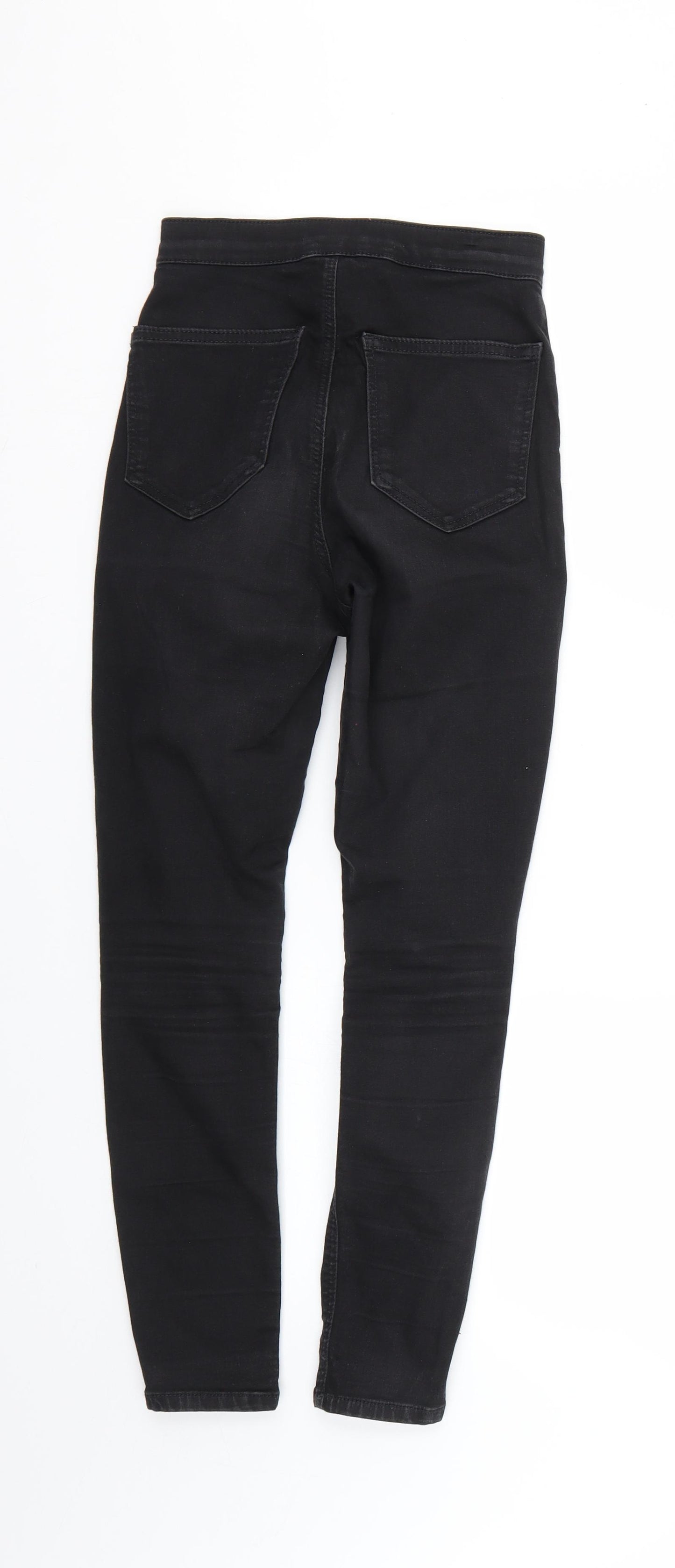 Topshop Mens Black   Skinny Jeans Size 25 in L24 in