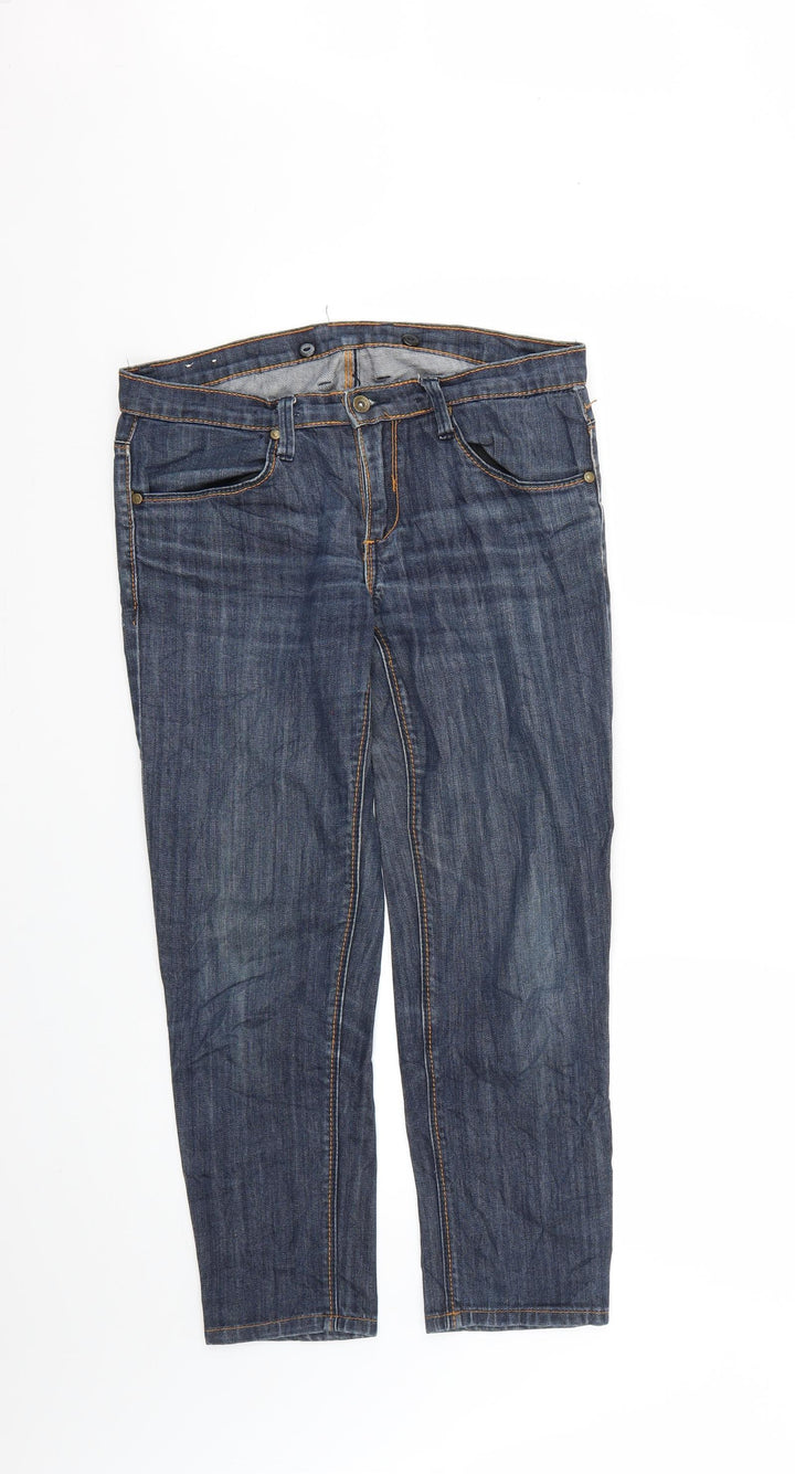 Preworn Mens Blue Skinny Jeans Size 30 L24 in