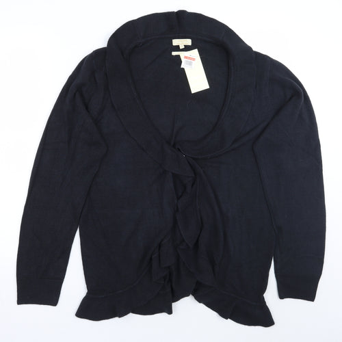 Sarah Hamilton Womens Blue   Cardigan Jumper Size 2XL